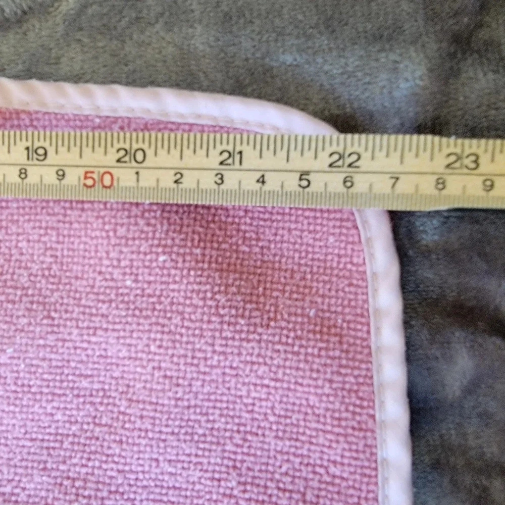 Cudlie Hooded Towel Kids OS Pink Excellent Butterfly Embroidered Bath Wrap